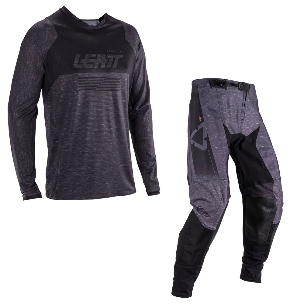 Leatt 2026 Motocross Combo Kit 4.5 Lite Stealth Black Grey